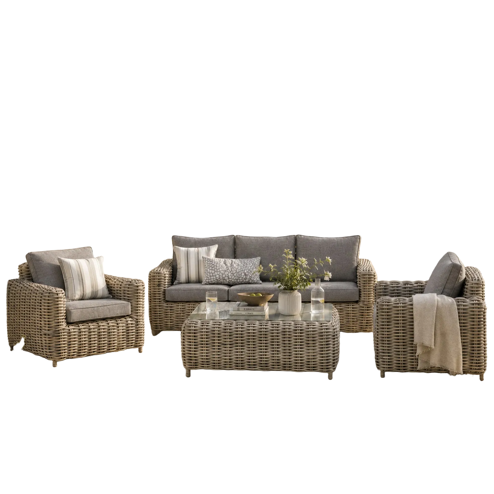 Amalfi Collection Outdoor Five Seater Set