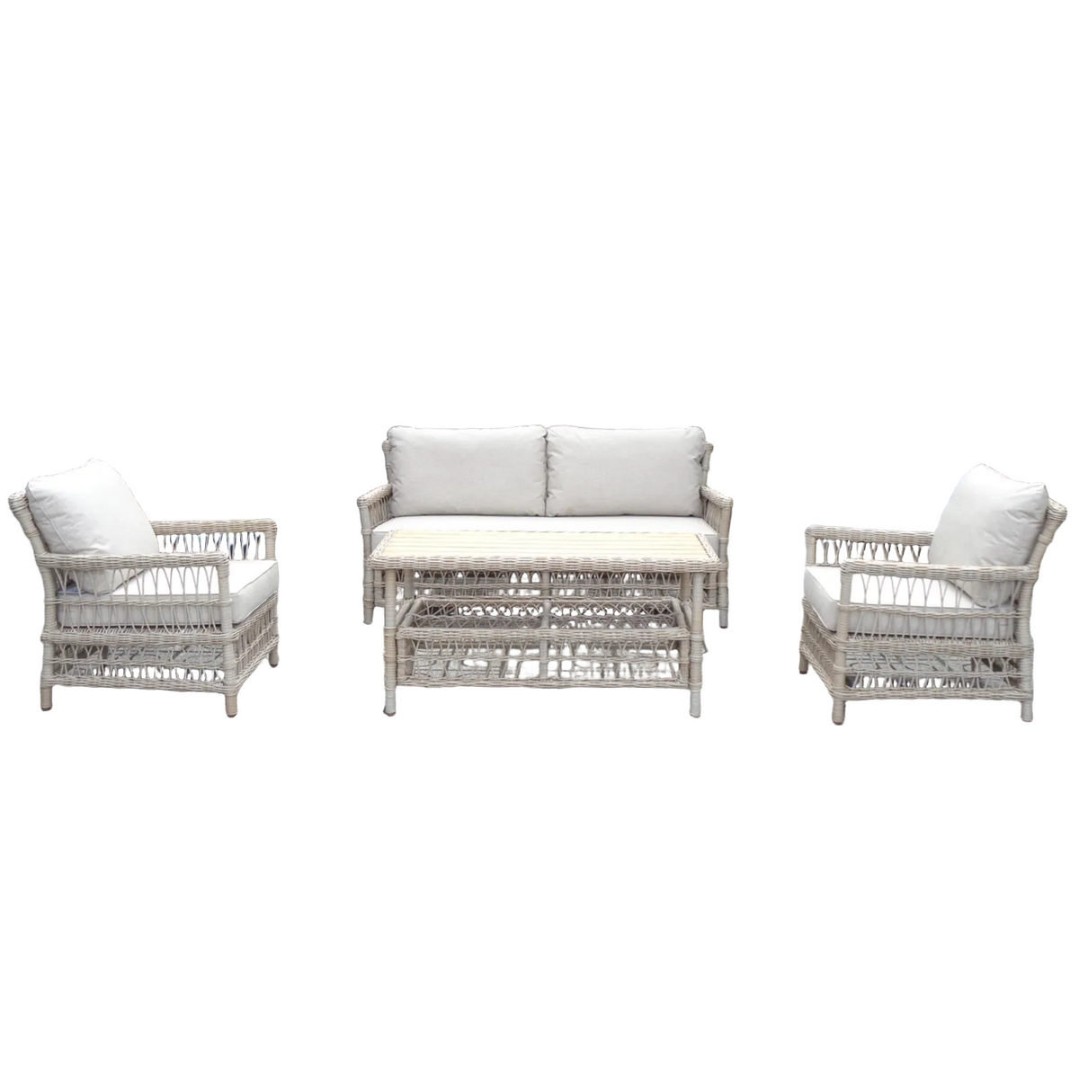 Provence Collection Outdoor 4 Seater Lounge Set