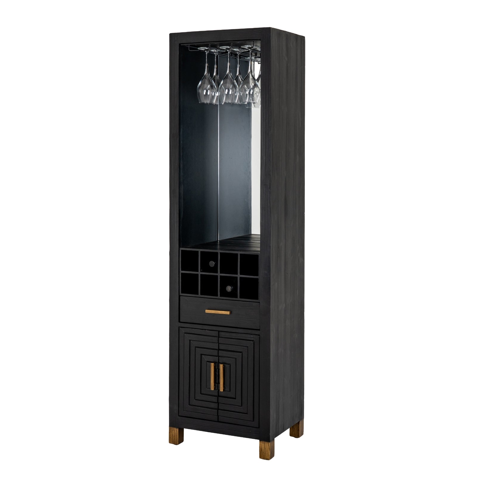 Lennox Black Drinks Unit (stock due 27/02, email to pre-order)