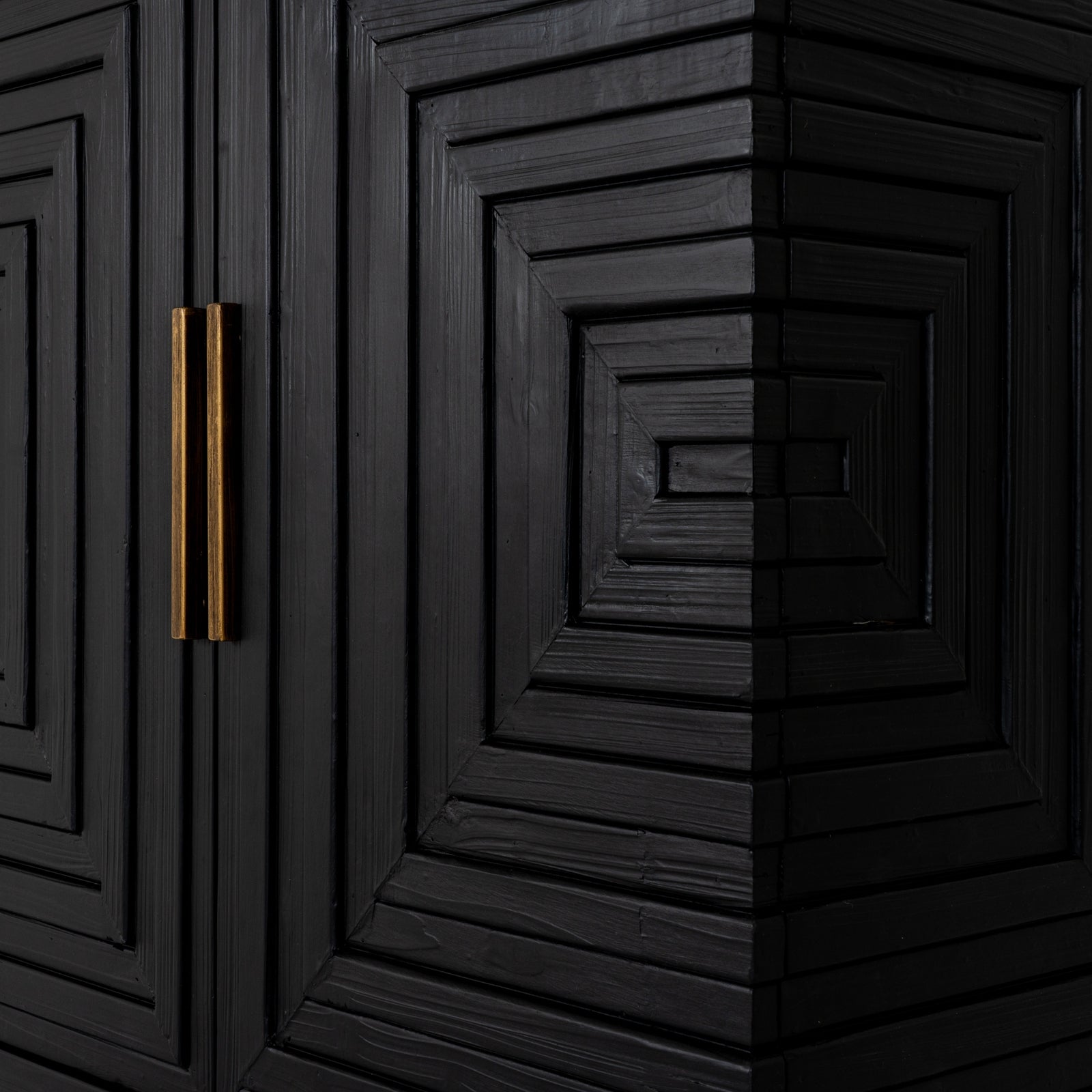 Lennox Black 2 Door Side Cupboard (stock due 27/02, email to pre-order)