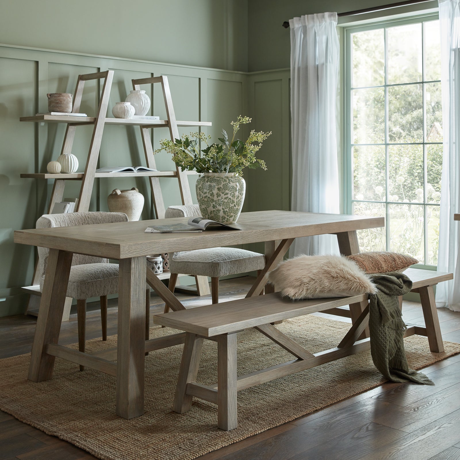 Haldon Collection Large Dining Bench (Stock Due November)