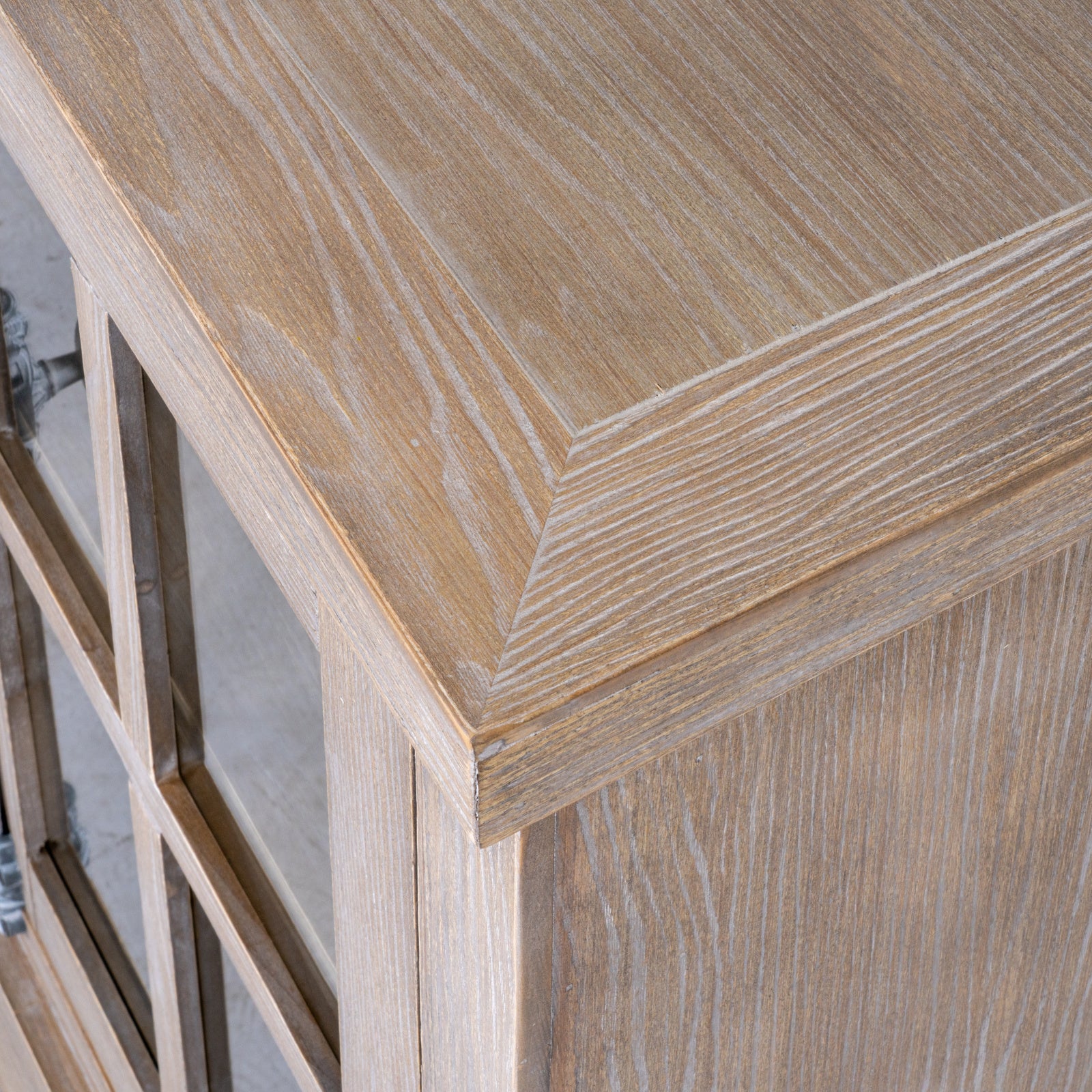 Haldon Collection 4 Door Glazed Sideboard