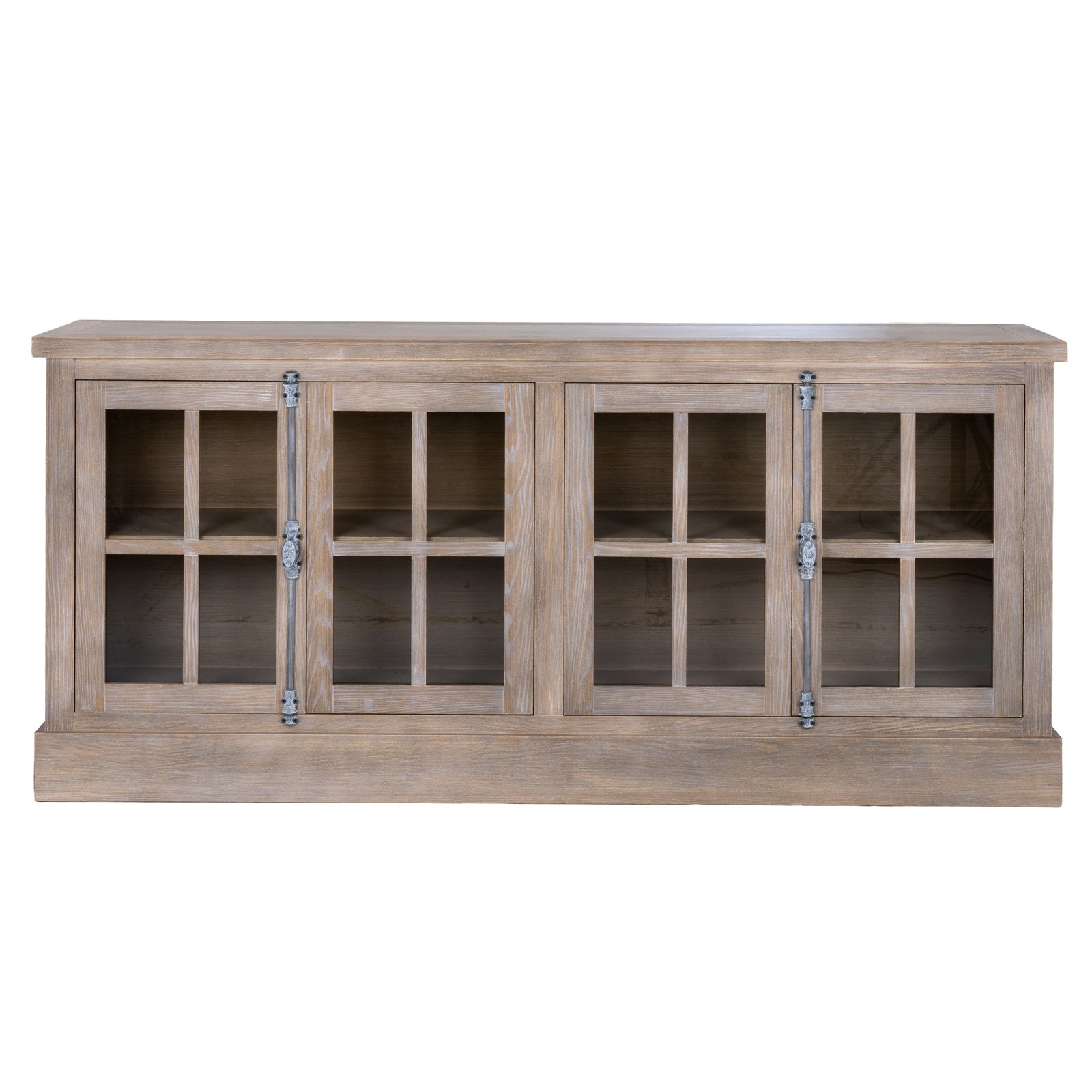 Haldon Collection 4 Door Glazed Sideboard