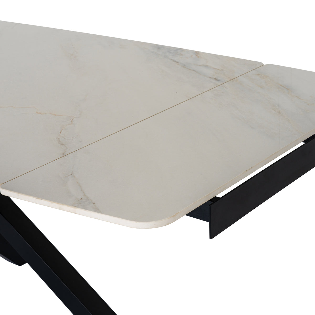 Aster Stone Extending Dining Table