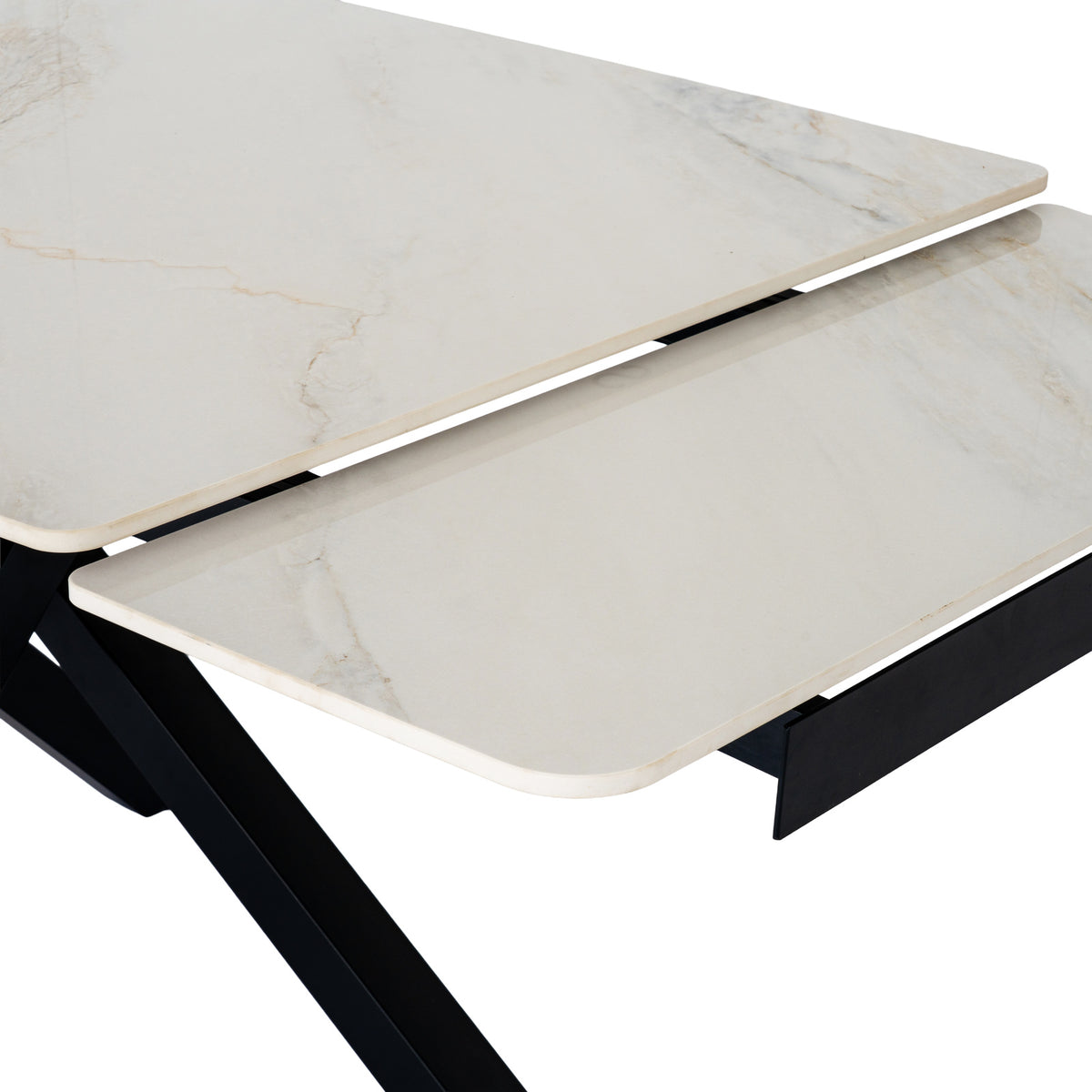 Aster Stone Extending Dining Table