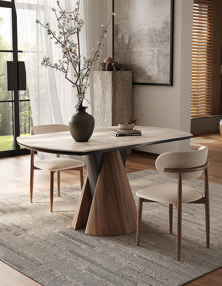Becerra Foldable Round Dining Table, Wood-DC Concept-DC Concept