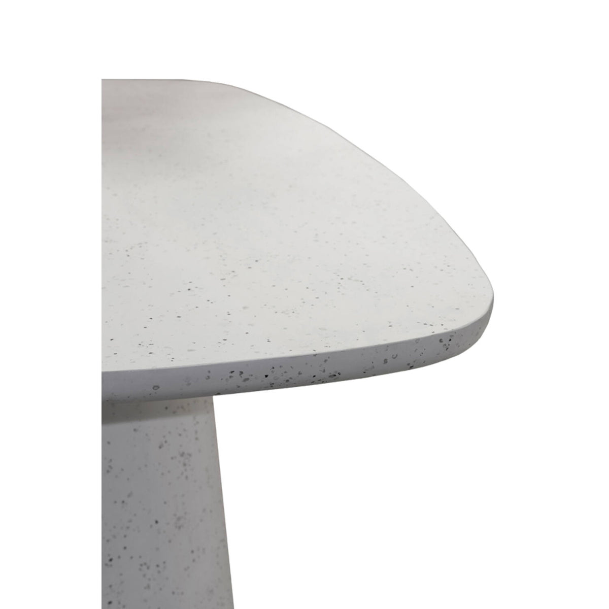 Siena White Terrazzo Effect Dining Table