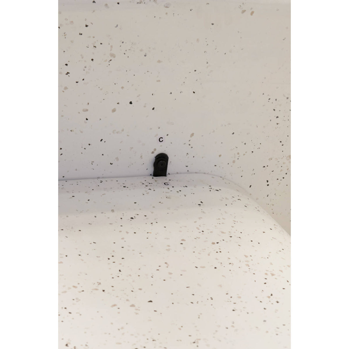Siena White Terrazzo Effect Dining Table