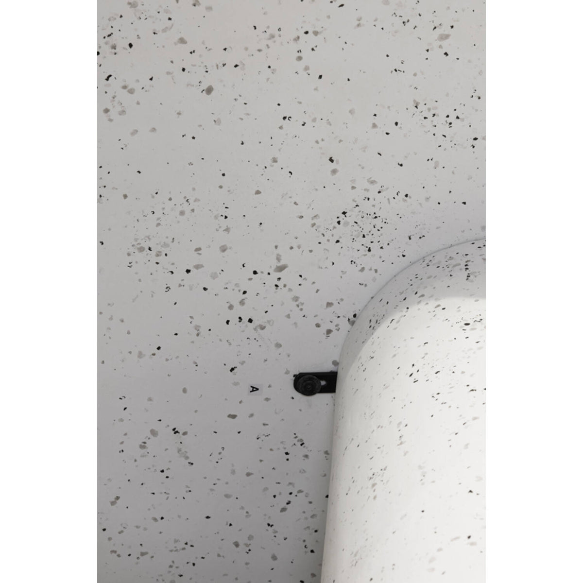Siena White Terrazzo Effect Dining Table