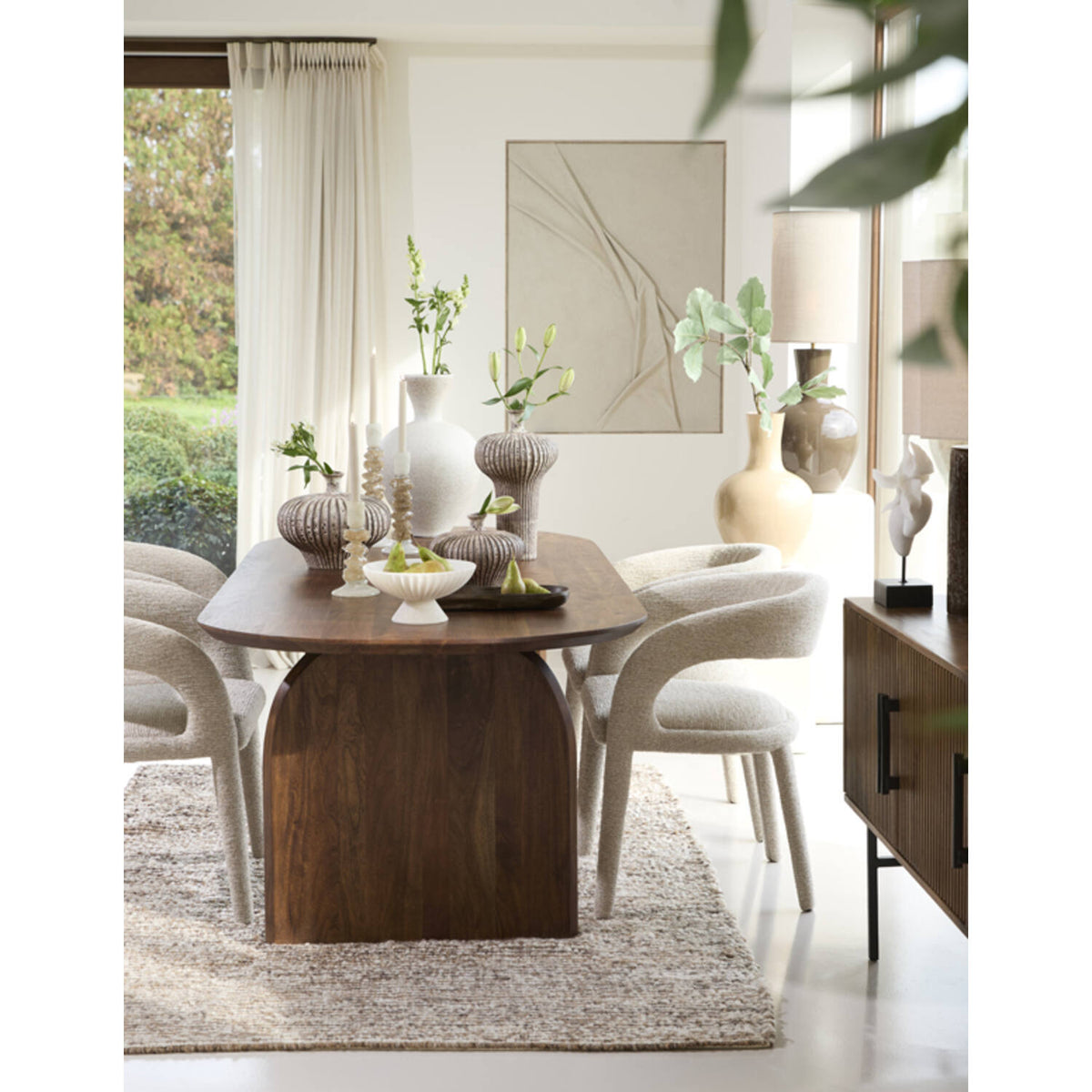 Melrose Wood Dining Table