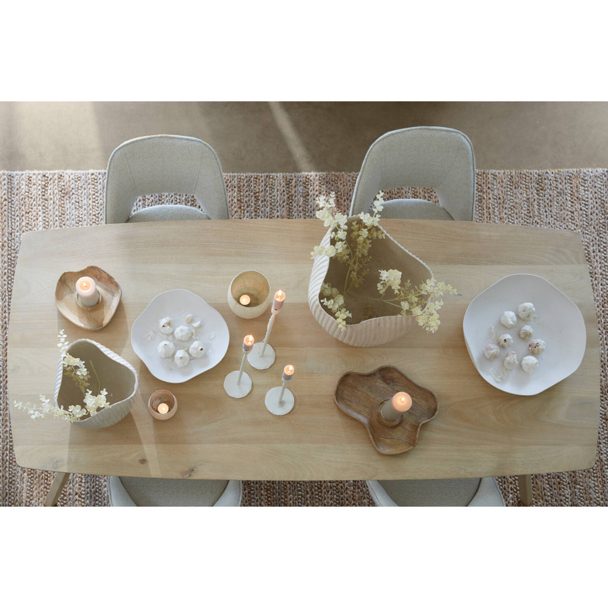 Queen Wood Dining Table