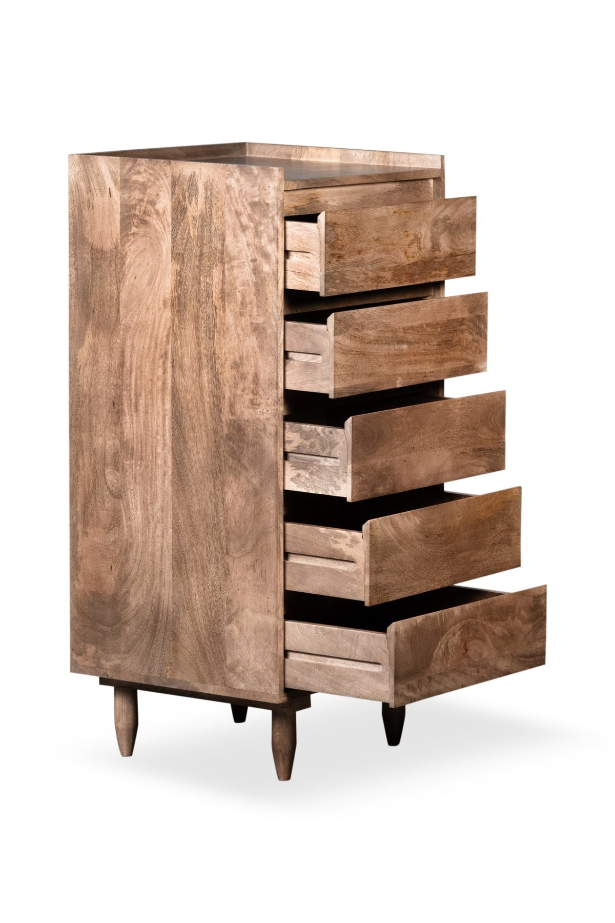 Oslo Mango 5 Drawer Tallboy