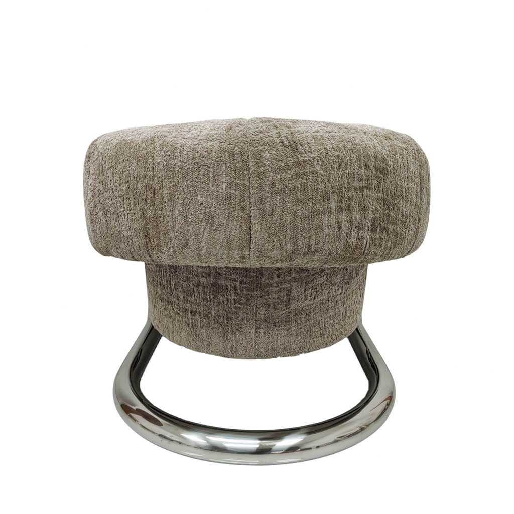 Sloane Dark Beige Chenille Accent Chair