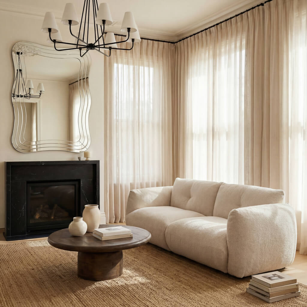 Elara Pearl 3 Seater Sofa