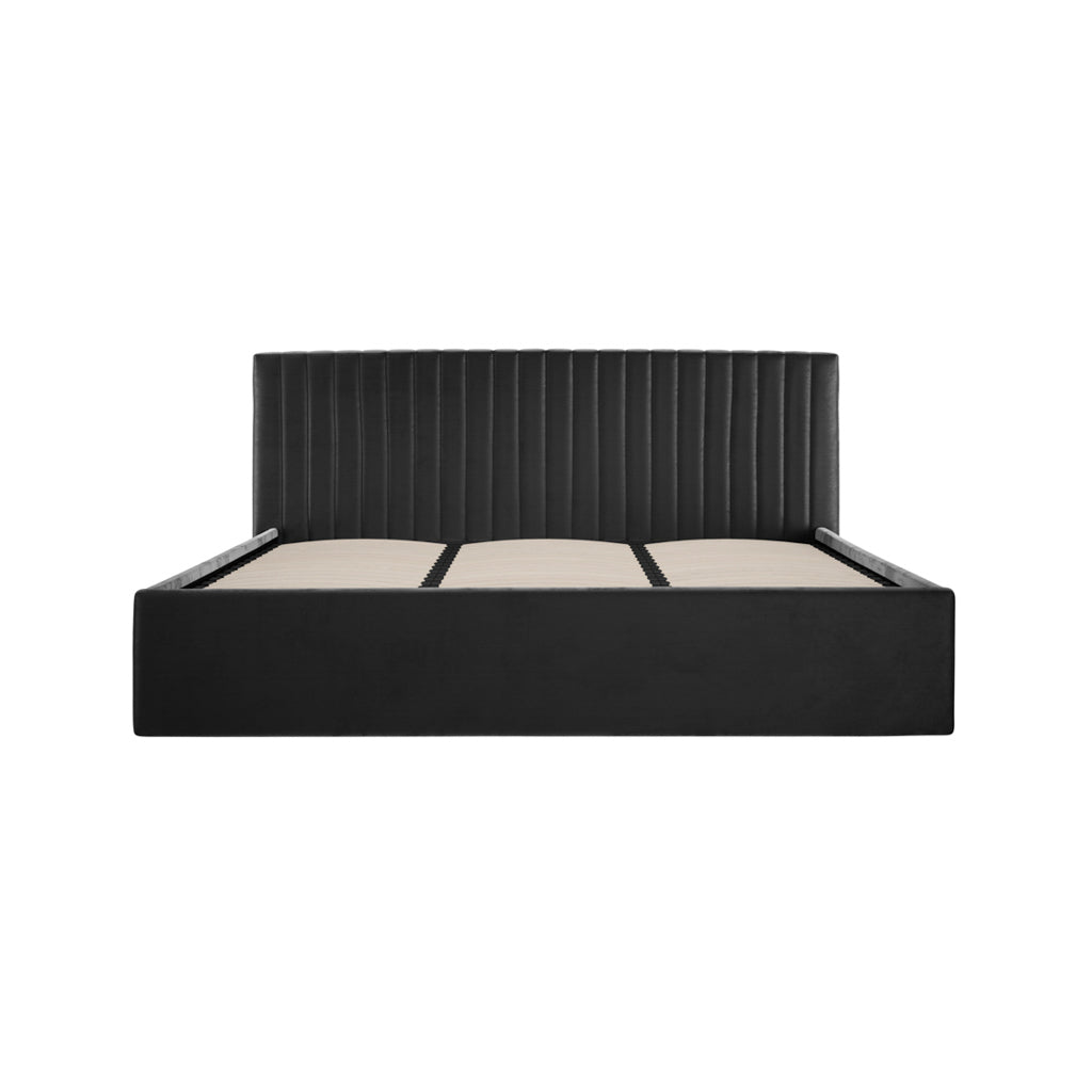 Berlin Black Ottoman Bed