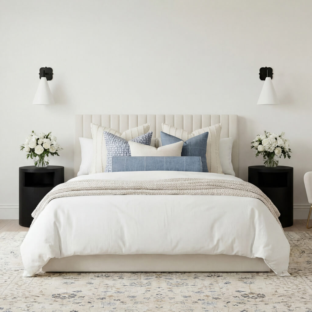 Kensington Milk Ottoman Bed