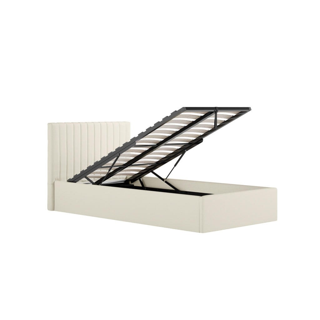 Kensington Milk Ottoman Bed