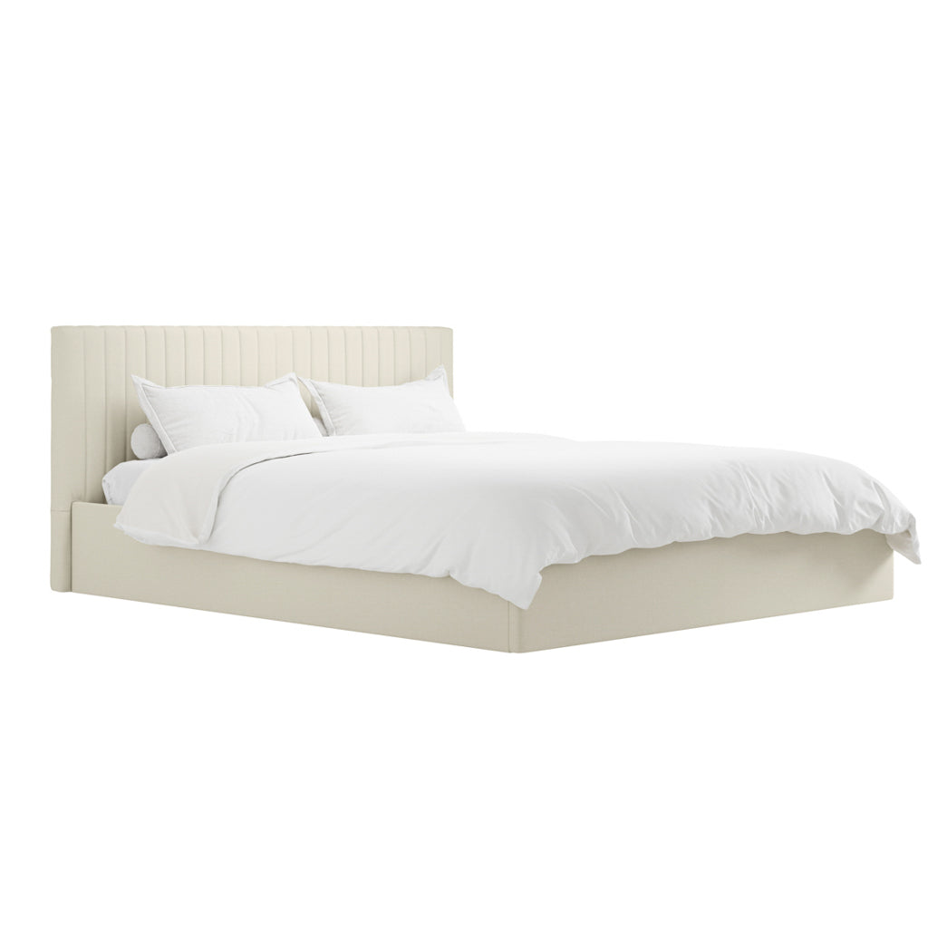 Kensington Milk Ottoman Bed