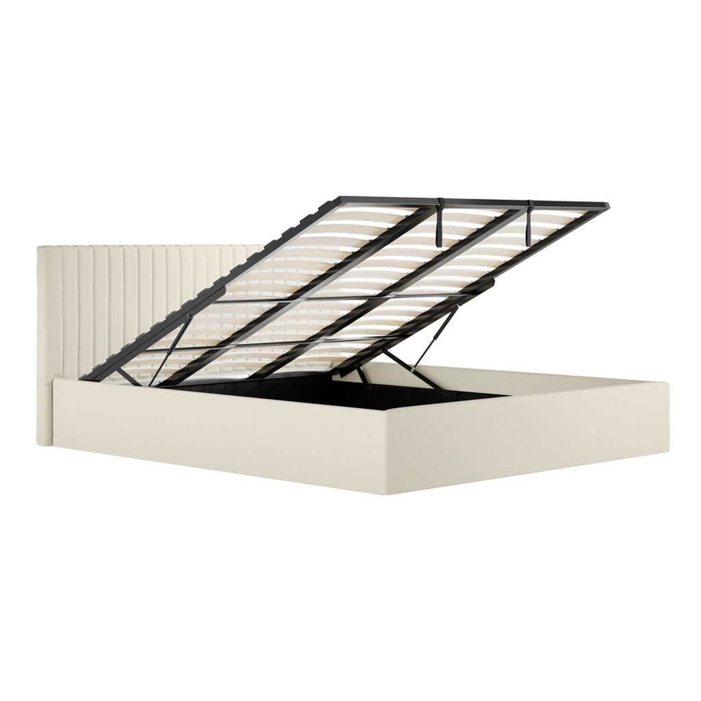 Kensington Milk Ottoman Bed
