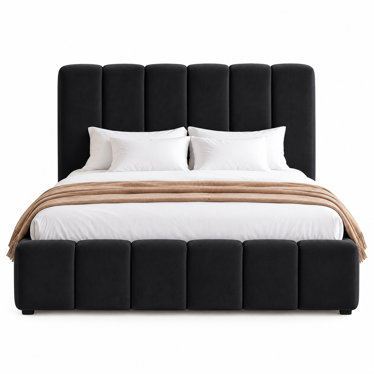 Bear Ribbed Ottoman Bed