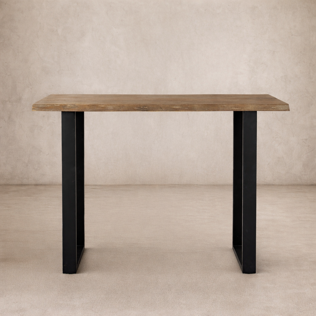 Live Edge Collection Light Acacia Bar Table