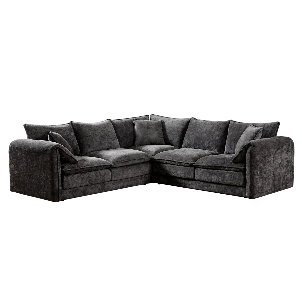 Solaya Sofa Black Large Corner