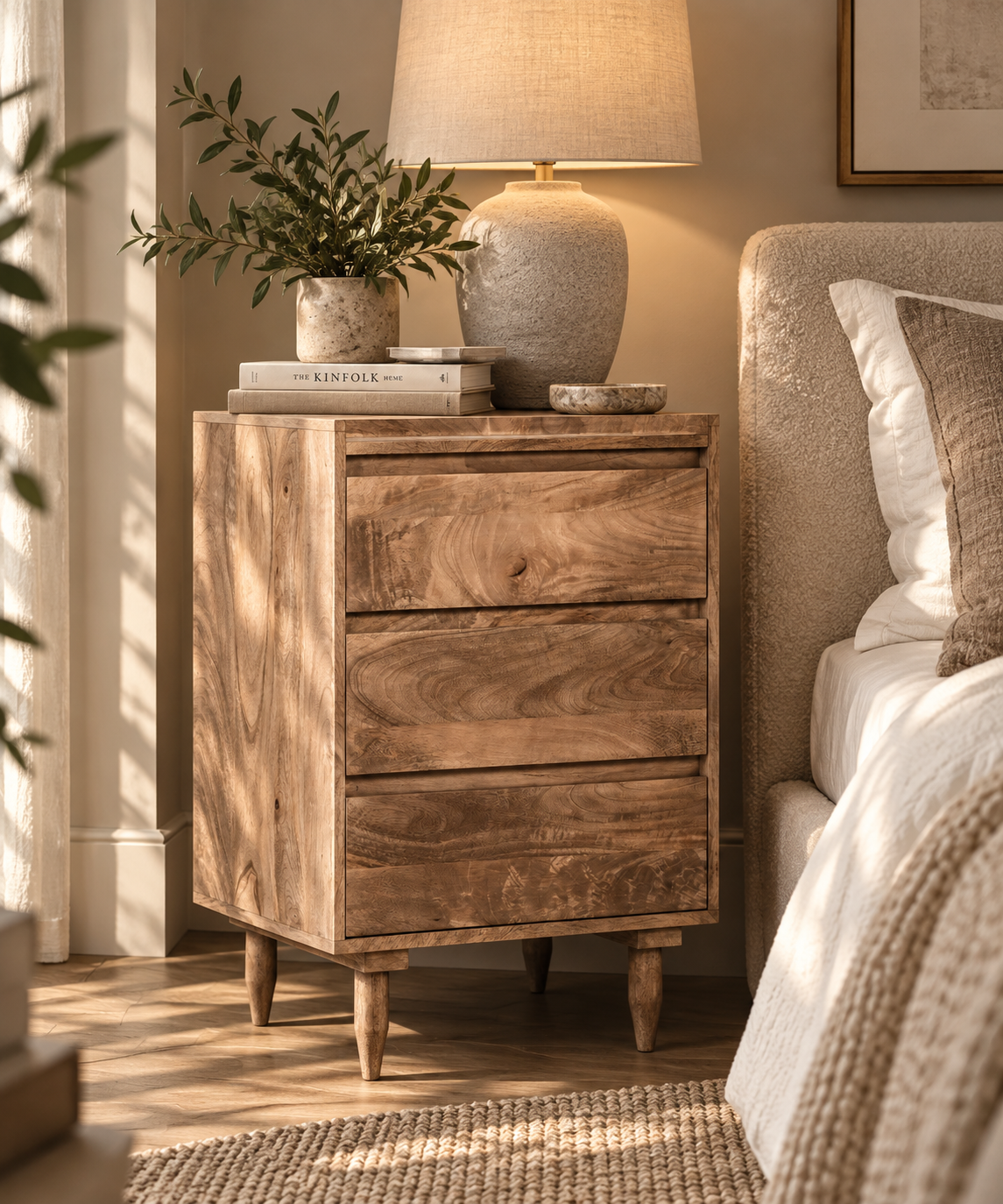 Oslo Mango 50cm 3 Drawer Chest