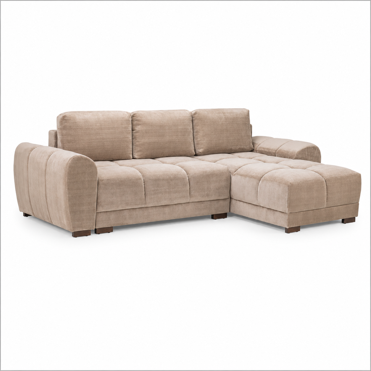 Azzuro Sofa Bed Mocha Universal Corner