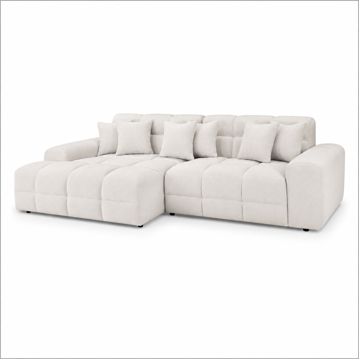 Jacob Sofa Beige Left Hand Facing Corner
