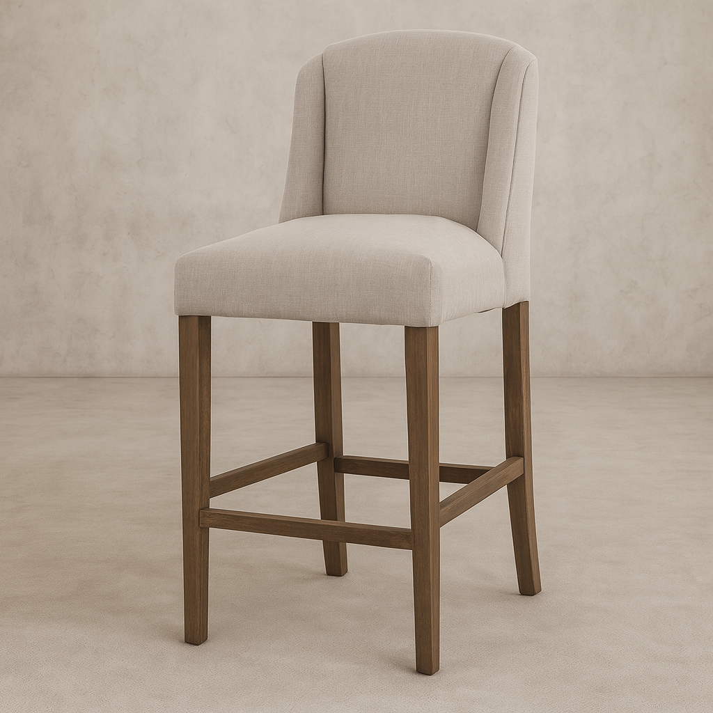Compton Grey Bar Stool