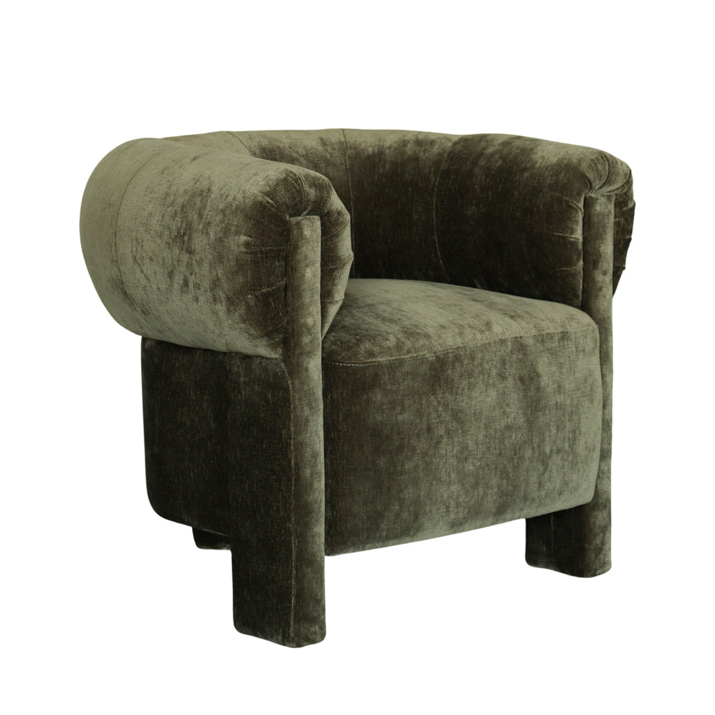 Drew Khaki Accent Chair