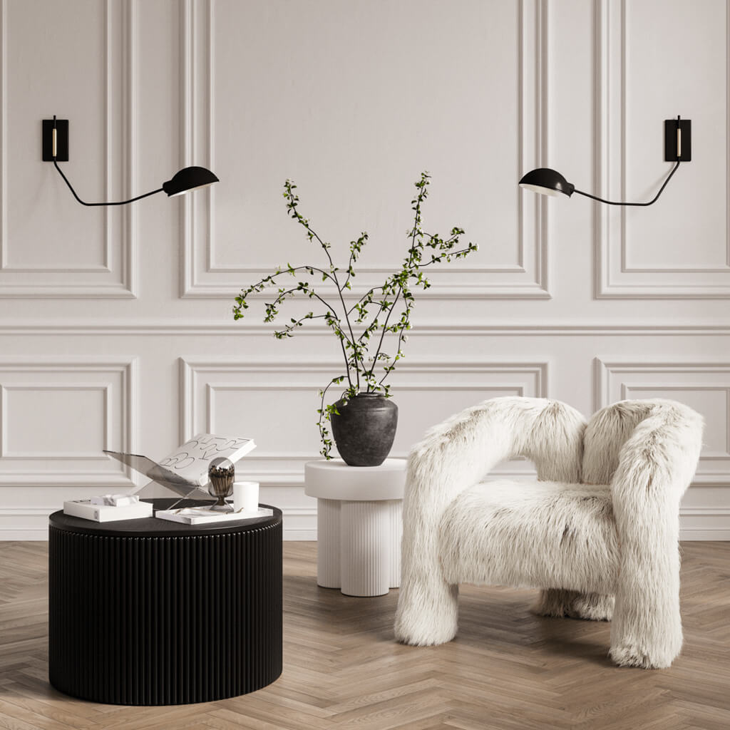 Erin Black Coffee Table