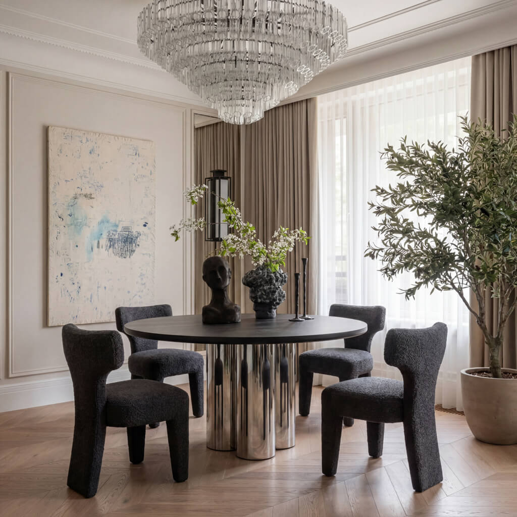 Elwood Black Dining Chair