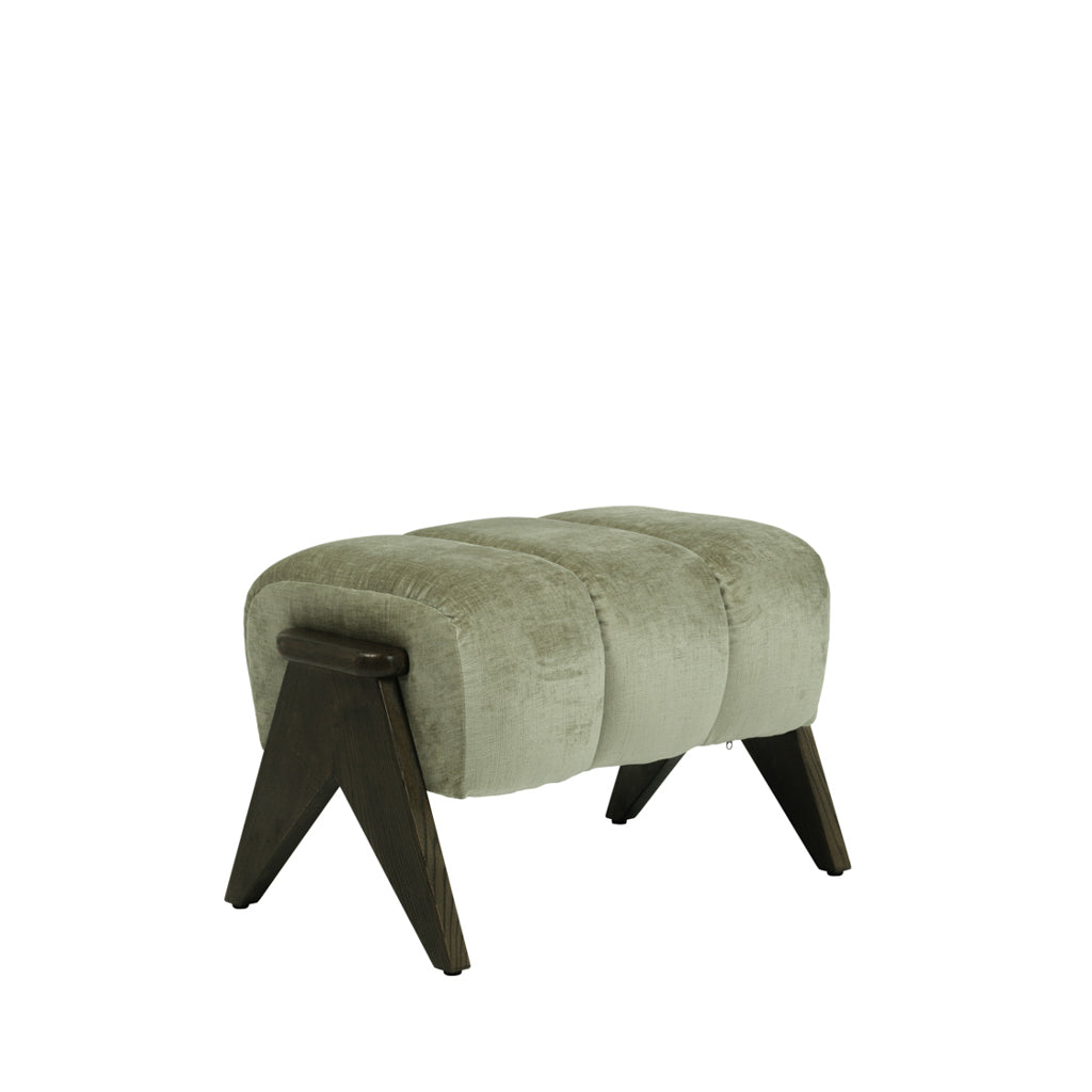 Ashford Dusty Sage Footstool
