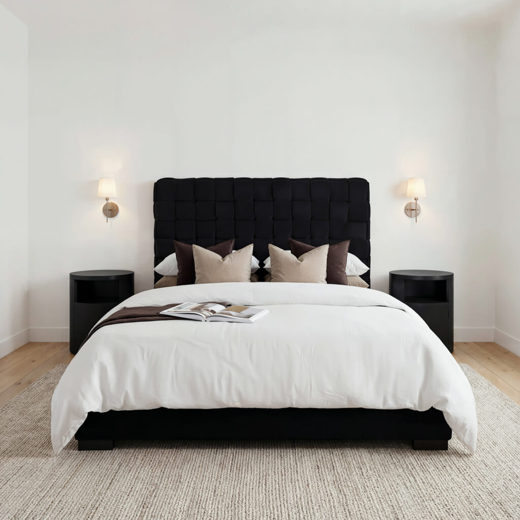 Vesper Black Bed