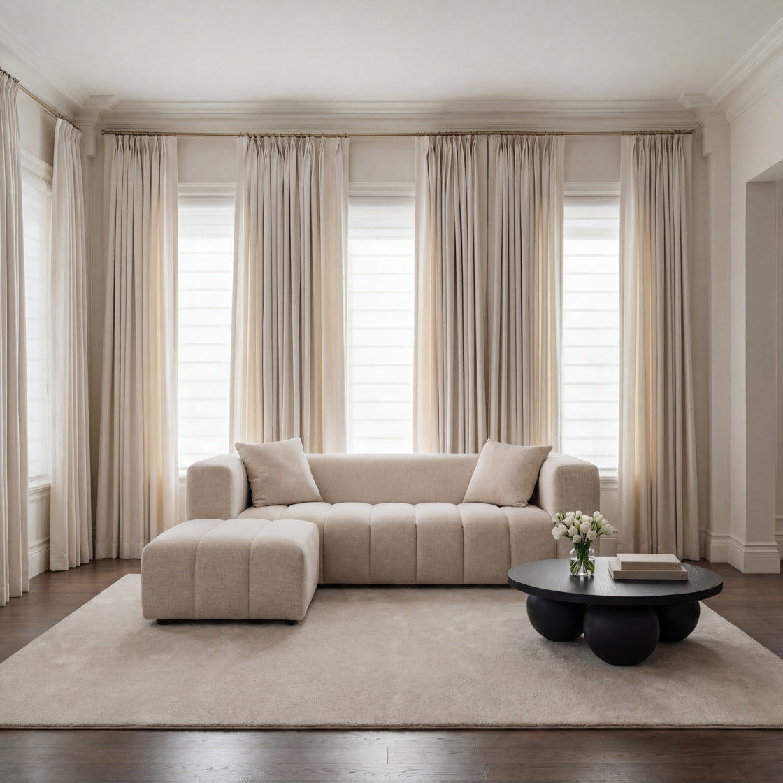 Seabrook Oyster 3 Seater Sofa
