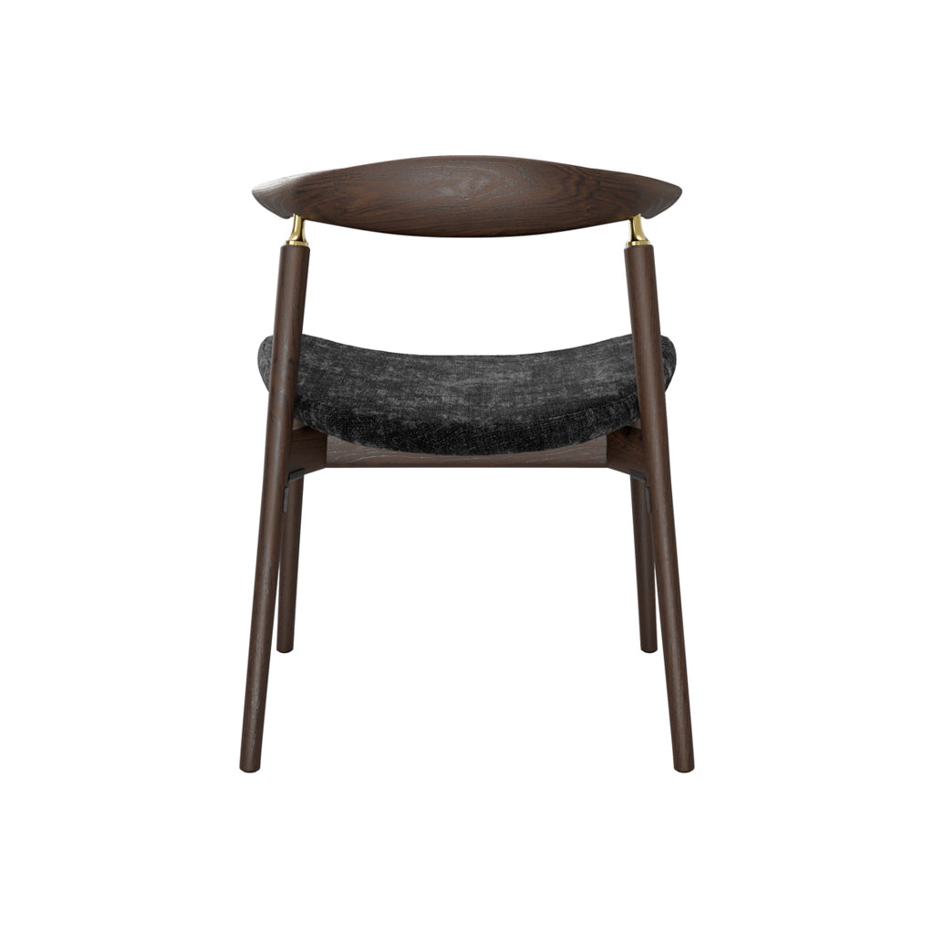 Arden Coal & Chocolate Dining Chair
