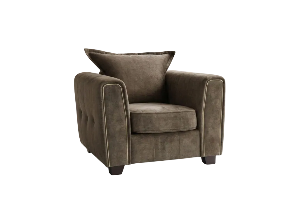 Serena Sofa Brown Armchair