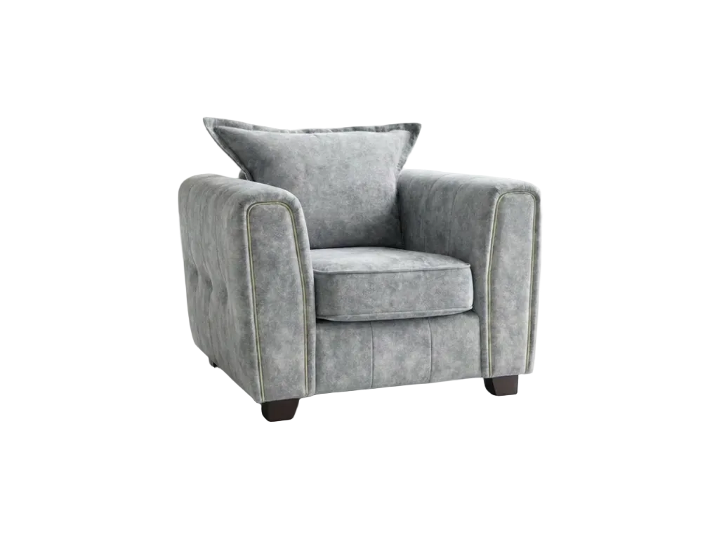 Serena Sofa Grey Armchair