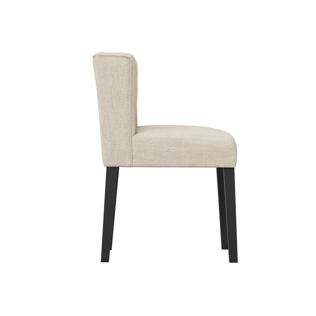 Harrington Stone Winged Dining Chair Without Arms