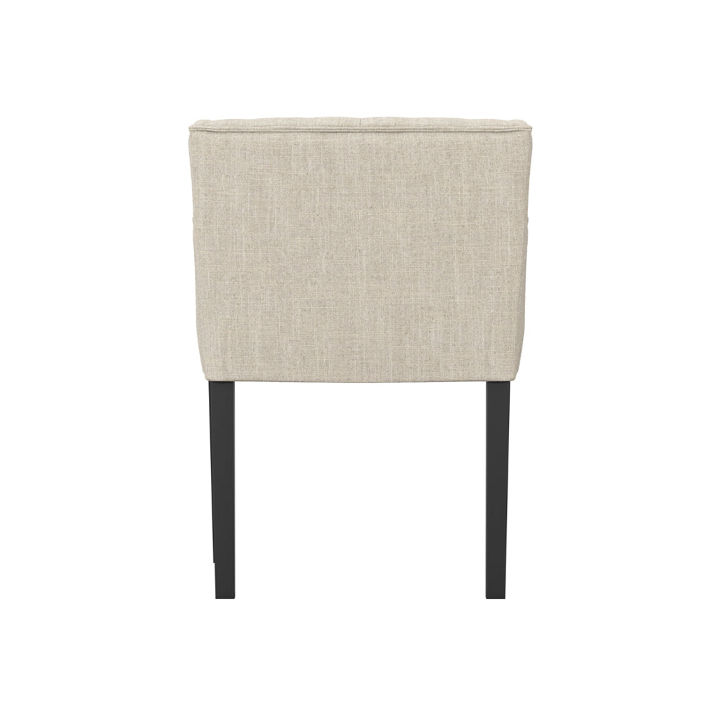 Harrington Stone Winged Dining Chair with Arms