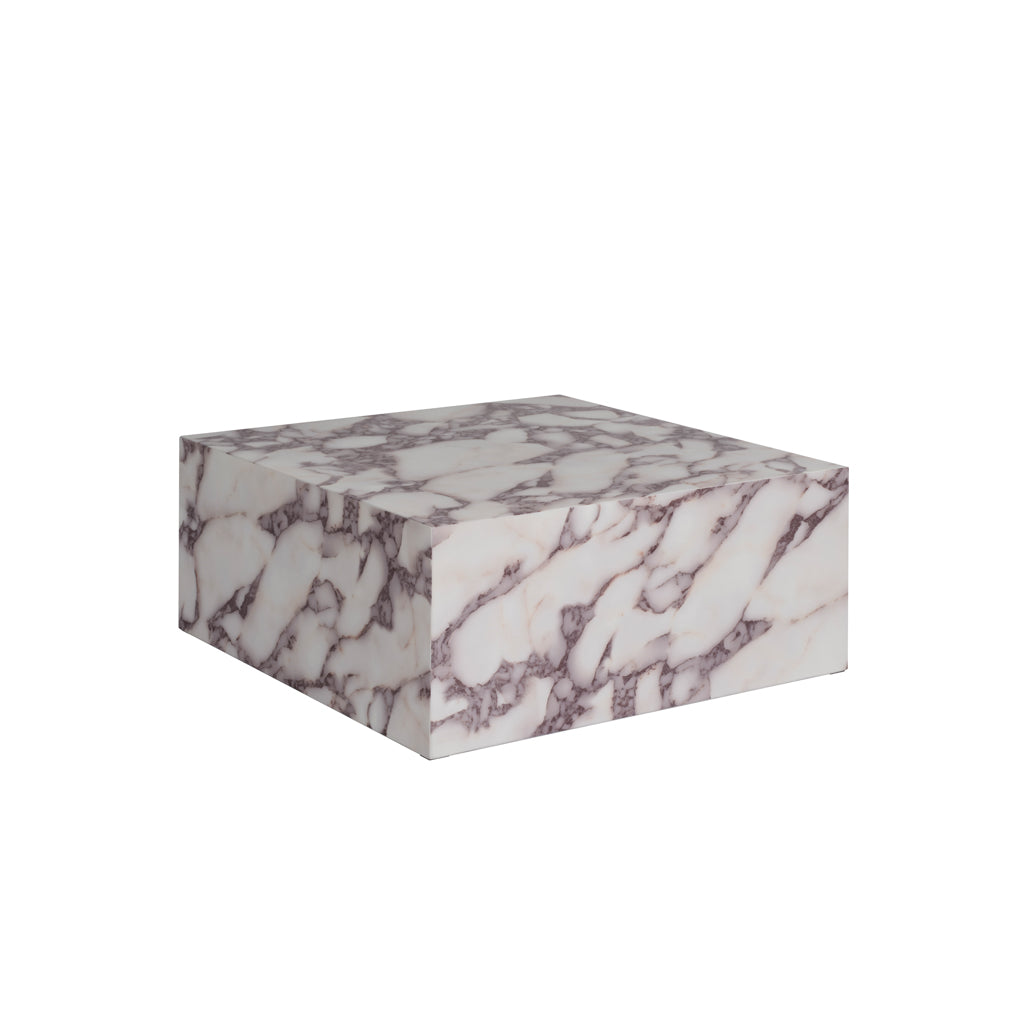 Como Square Coffee Table – Calacatta Viola