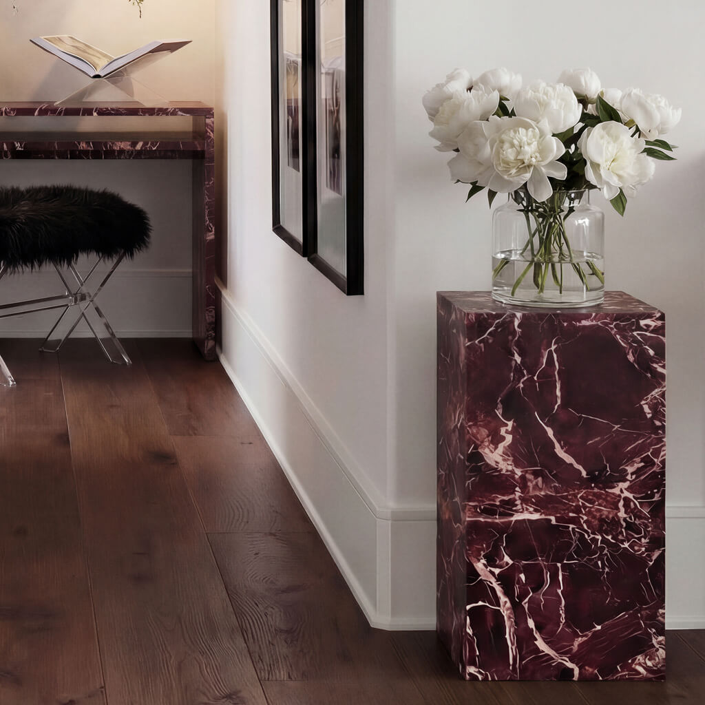 Sur Rosso Levanto Small Pedestal