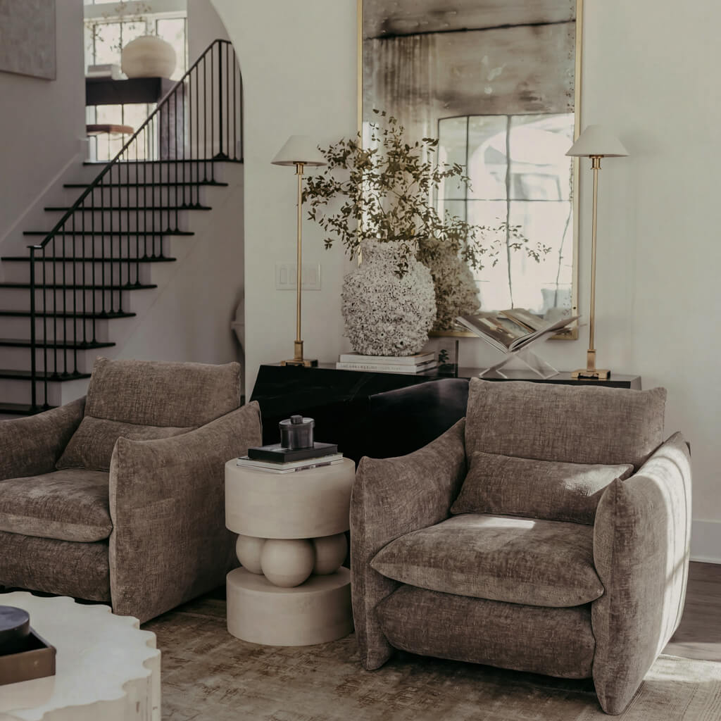 Sycamore Coffee Accent Chair