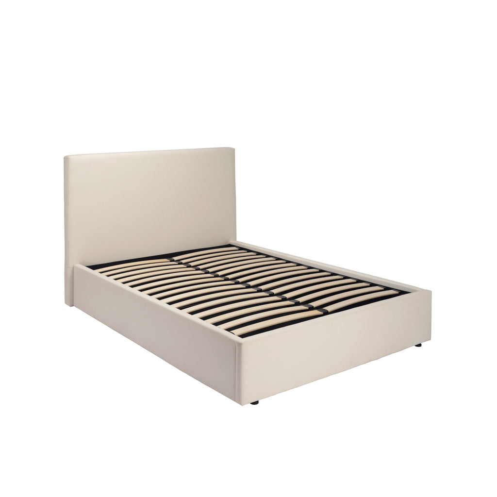 Hadley Antique White Ottoman Bed