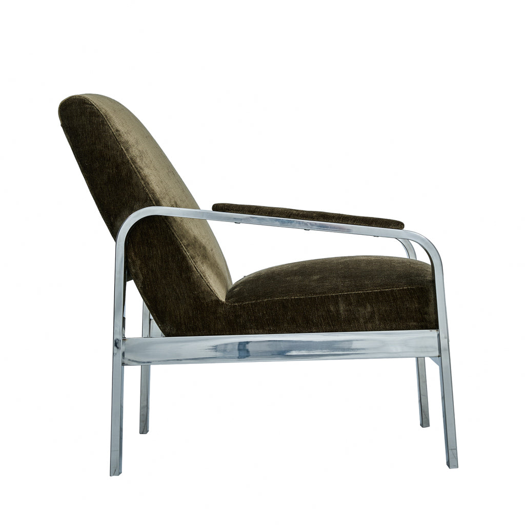 Marlow Khaki Chenille Accent Chair