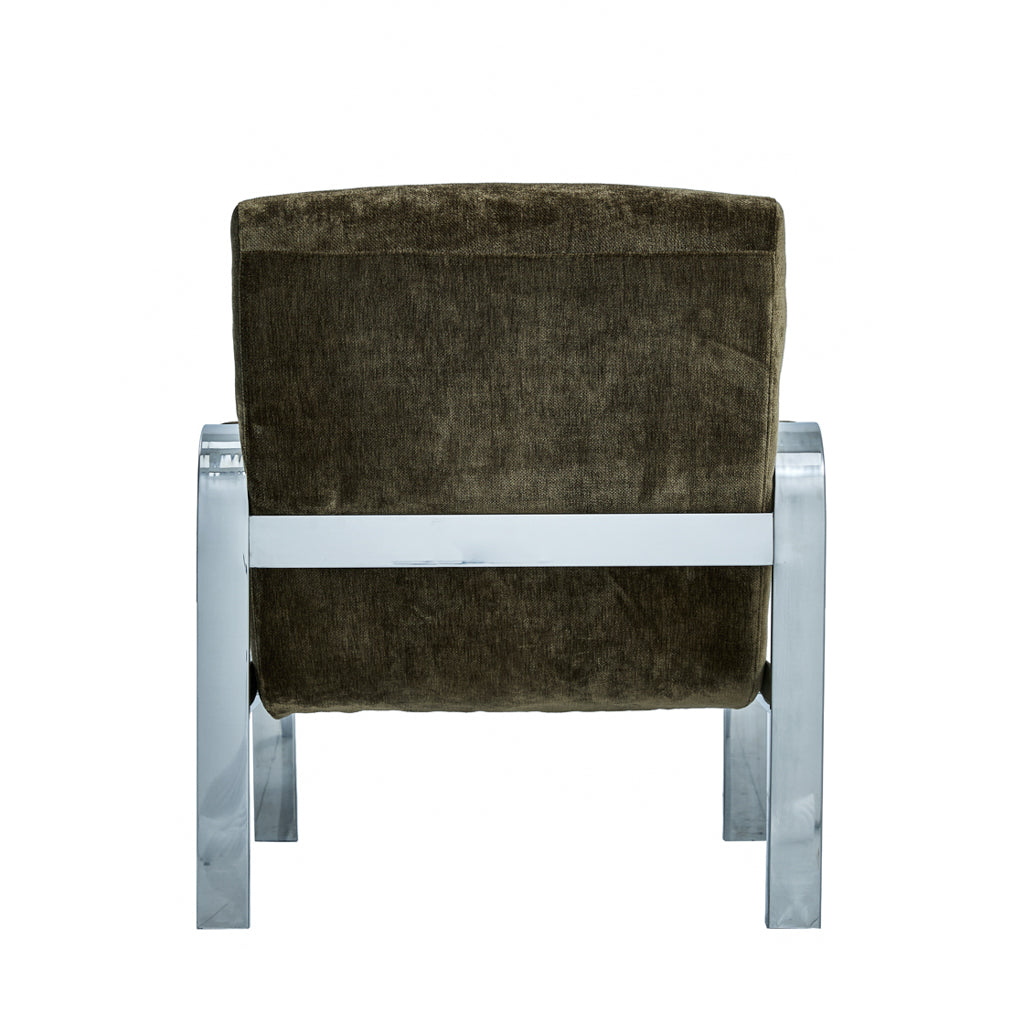 Marlow Khaki Chenille Accent Chair