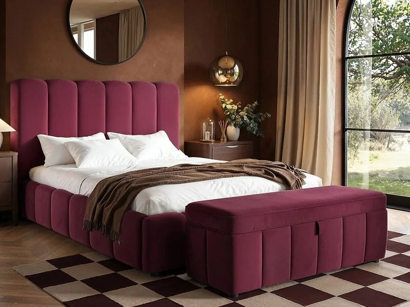 Bear Ribbed Ottoman Bed