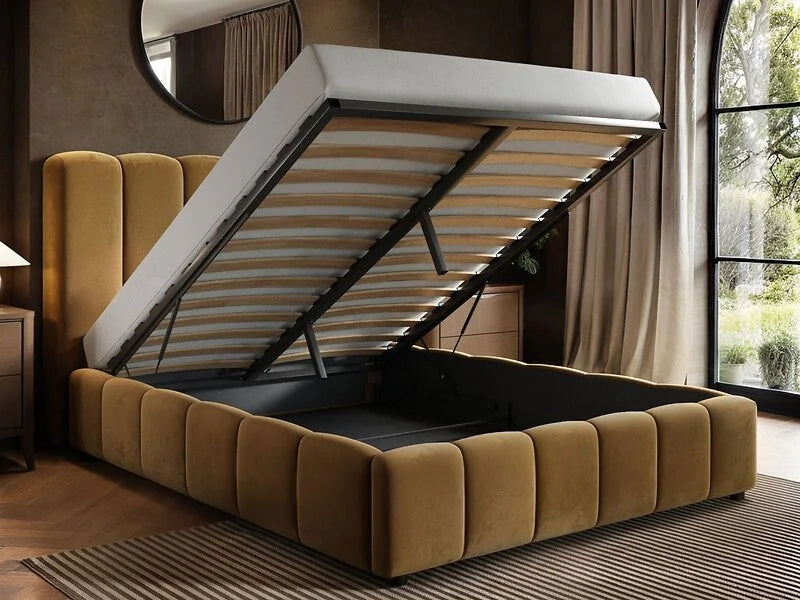 Bear Ribbed Ottoman Bed