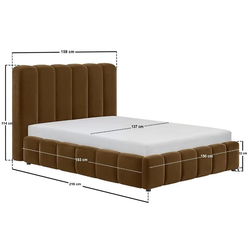 Bear Ribbed Ottoman Bed